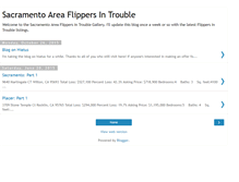 Tablet Screenshot of flippersintrouble.com